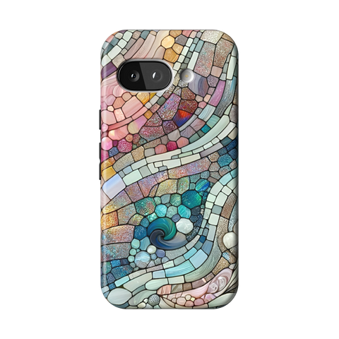 Pastel Stained Glass Tough Phone Case for Pixel 9a - The Urban Flair
