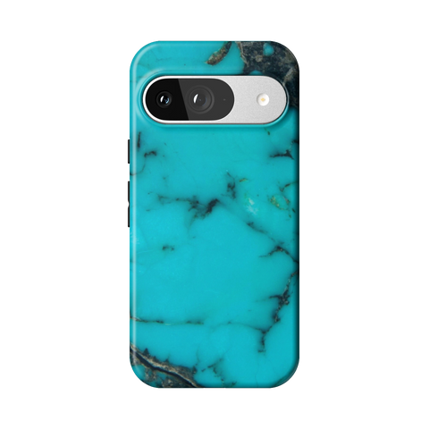 Turquoise Stone Print Tough Phone Case for Pixel 9 - The Urban Flair