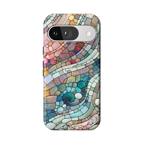 Pastel Stained Glass Tough Phone Case for Pixel 9 - The Urban Flair