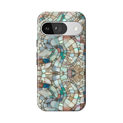 Mermaid Stained Glass Tough Phone Case for Pixel 9 - The Urban Flair