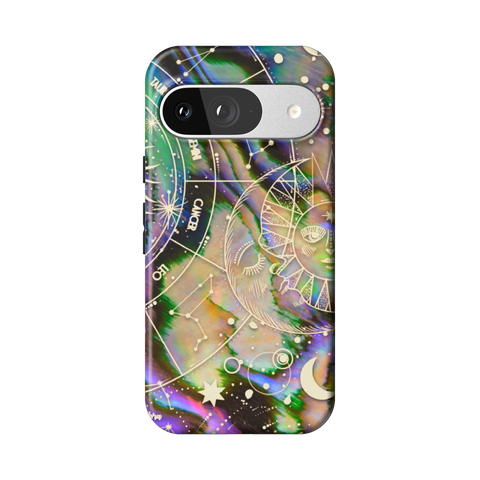 Abalone Zodiac Tough Phone Case for Pixel 9 - The Urban Flair