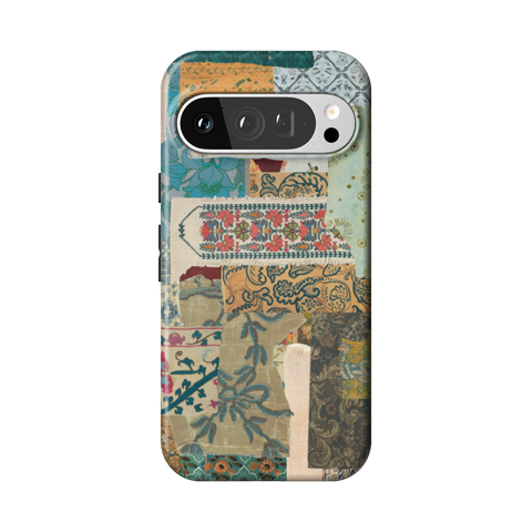 Boho Mixed Media Tough Phone Case for Pixel 9 Pro - The Urban Flair