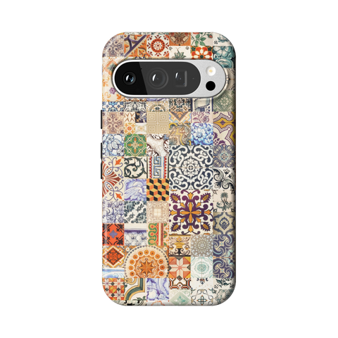 Real Portuguese Tiles Tough Phone Case for Pixel 9 Pro - The Urban Flair