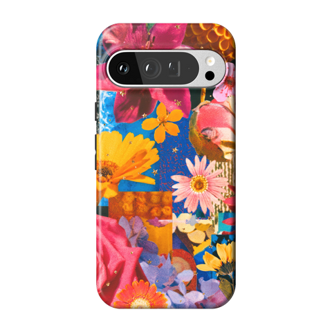Summer Flower Collage Tough Phone Case for Pixel 9 Pro XL - The Urban Flair