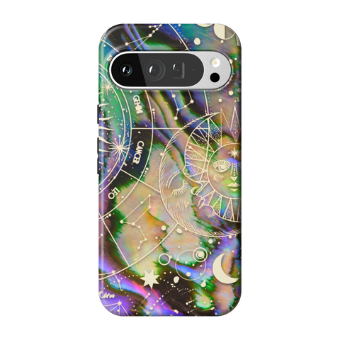 Abalone Zodiac Tough Phone Case for Pixel 9 Pro XL - The Urban Flair