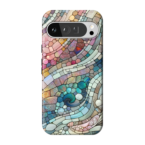 Pastel Stained Glass Tough Phone Case for Pixel 9 Pro XL - The Urban Flair
