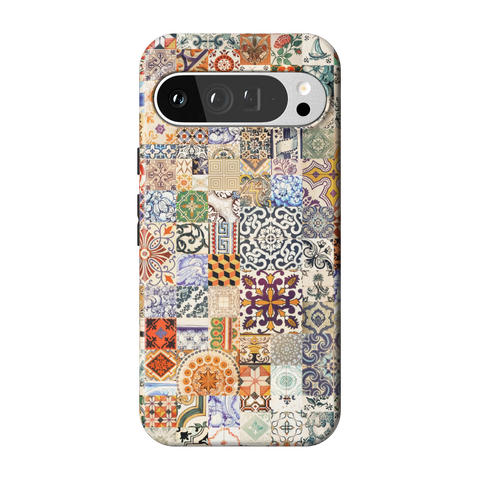 Real Portuguese Tiles Tough Phone Case for Pixel 9 Pro XL - The Urban Flair