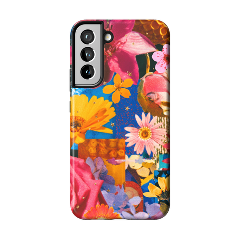 Summer Flower Collage Tough Phone Case for Galaxy S22 Plus - The Urban Flair
