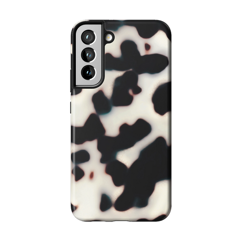 Off White Tortoise Shell Print Tough Phone Case for Galaxy S22 Plus - The Urban Flair