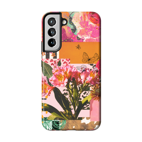 Maximalist Bloom Collage Tough Phone Case for Galaxy S22 Plus - The Urban Flair