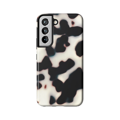 Off White Tortoise Shell Print Tough Phone Case for Galaxy S22 - The Urban Flair