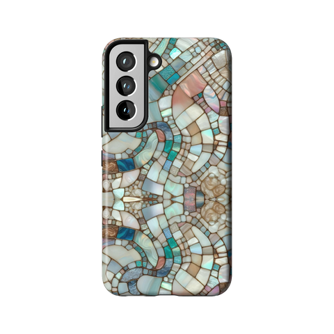 Mermaid Stained Glass Tough Phone Case for Galaxy S22 - The Urban Flair
