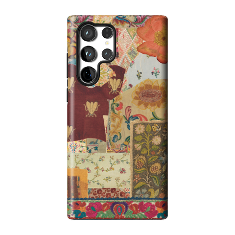 Mixed Media Boho Tough Phone Case for Galaxy S22 Ultra - The Urban Flair