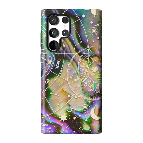 Abalone Zodiac Tough Phone Case for Galaxy S22 Ultra - The Urban Flair
