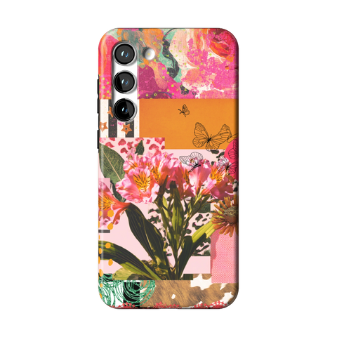 Maximalist Bloom Collage Tough Phone Case for Galaxy S23 Plus - The Urban Flair