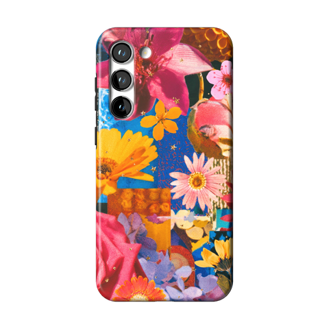 Summer Flower Collage Tough Phone Case for Galaxy S23 Plus - The Urban Flair