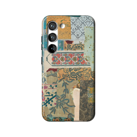 Boho Mixed Media Tough Phone Case for Galaxy S23 - The Urban Flair