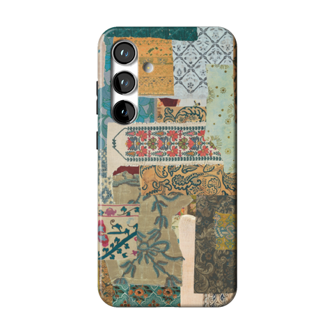 Boho Mixed Media Tough Phone Case for Galaxy S24 Plus - The Urban Flair