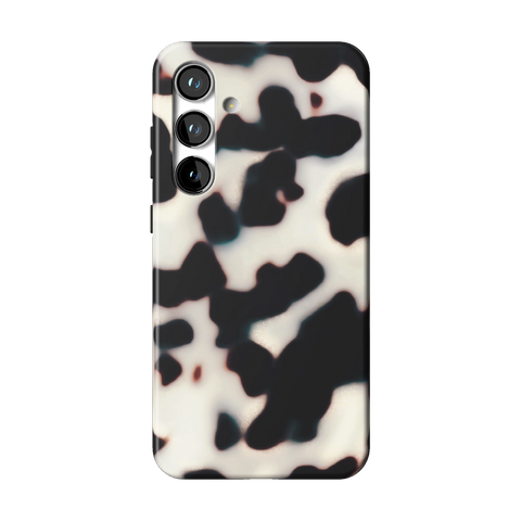 Off White Tortoise Shell Print Tough Phone Case for Galaxy S24 Plus - The Urban Flair