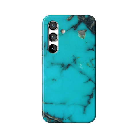 Turquoise Stone Print Tough Phone Case for Galaxy S24 - The Urban Flair