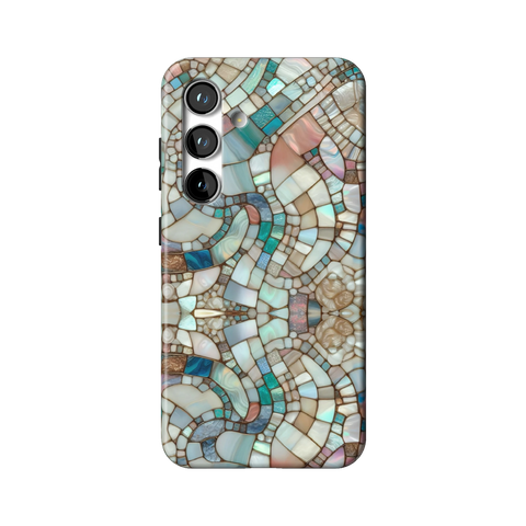 Mermaid Stained Glass Tough Phone Case for Galaxy S24 - The Urban Flair
