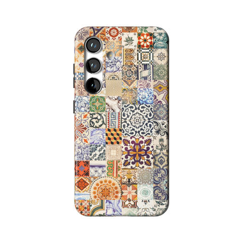 Real Portuguese Tiles Tough Phone Case for Galaxy S24 - The Urban Flair