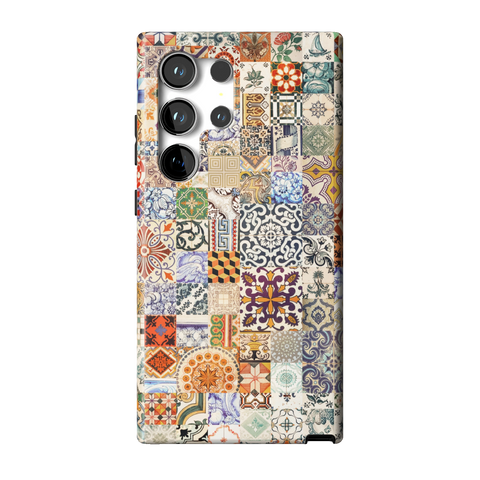 Real Portuguese Tiles Tough Phone Case for Galaxy S24 Ultra - The Urban Flair
