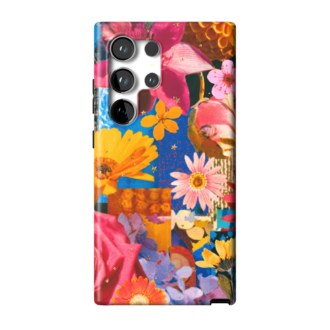 Summer Flower Collage Tough Phone Case for Galaxy S24 Ultra - The Urban Flair