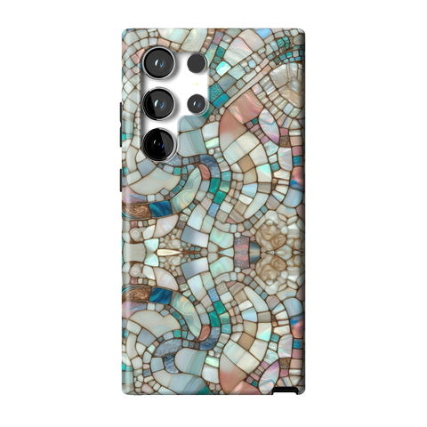 Mermaid Stained Glass Tough Phone Case for Galaxy S24 Ultra - The Urban Flair