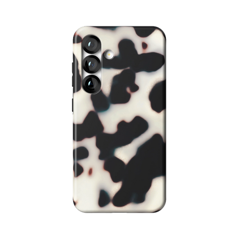 Off White Tortoise Shell Print Tough Phone Case for Galaxy S25 - The Urban Flair