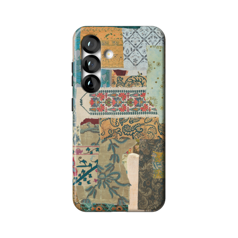 Boho Mixed Media Tough Phone Case for Galaxy S25 - The Urban Flair