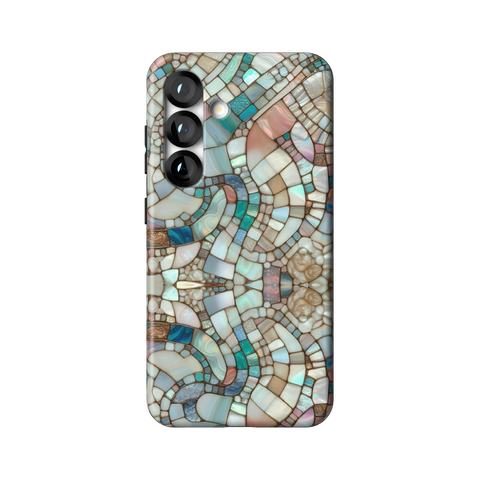 Mermaid Stained Glass Tough Phone Case for Galaxy S25 - The Urban Flair