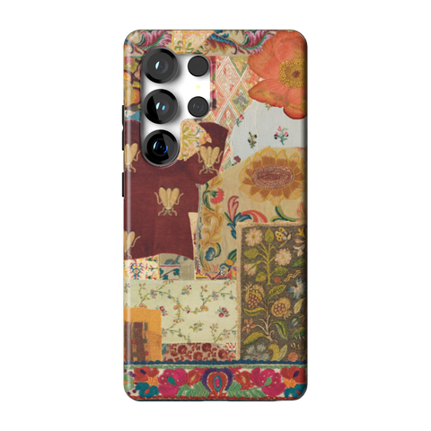 Mixed Media Boho Tough Phone Case for Galaxy S25 Ultra - The Urban Flair