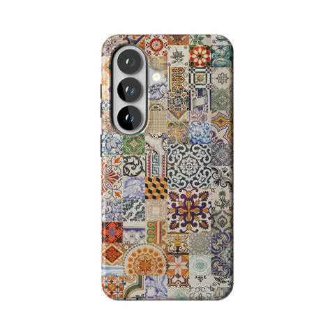 Real Portuguese Tiles Tough Phone Case for Galaxy S26 - The Urban Flair