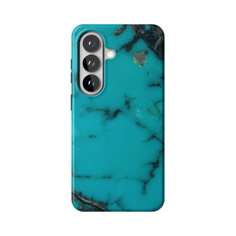 Turquoise Stone Print Tough Phone Case for Galaxy S26 - The Urban Flair