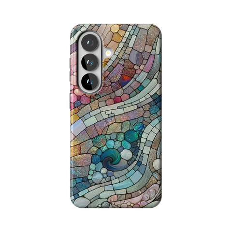 Pastel Stained Glass Tough Phone Case for Galaxy S26 - The Urban Flair