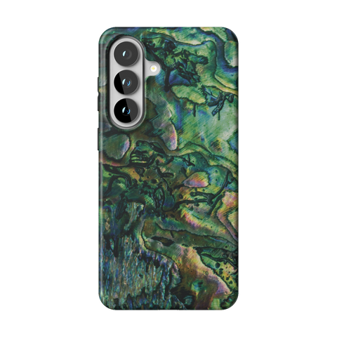 Green Abalone Shell Tough Phone Case for Galaxy S26 Plus - The Urban Flair