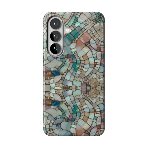 Mermaid Stained Glass Tough Phone Case for Galaxy S26 Plus - The Urban Flair