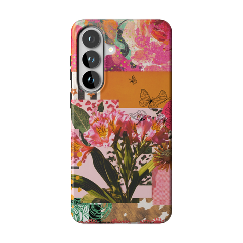 Maximalist Bloom Collage Tough Phone Case for Galaxy S26 Plus - The Urban Flair
