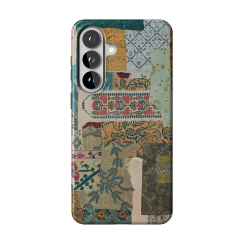 Boho Mixed Media Tough Phone Case for Galaxy S26 Plus - The Urban Flair