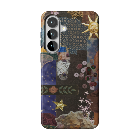 Whimsy Mixed Media Collage Tough Phone Case for Galaxy S26 Plus - The Urban Flair