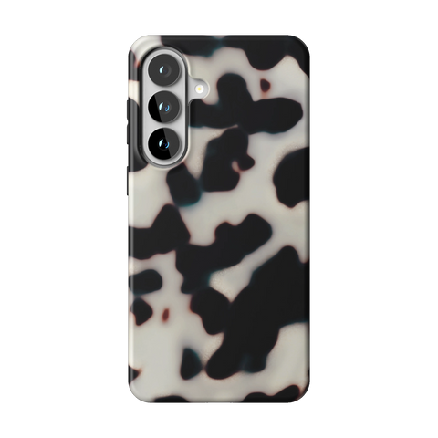 Off White Tortoise Shell Print Tough Phone Case for Galaxy S26 Plus - The Urban Flair