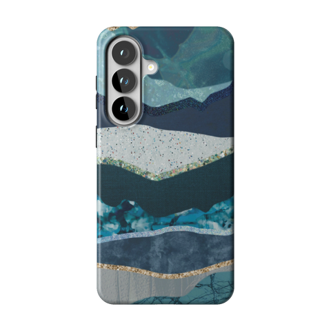 Teal Mountain Landscape Tough Phone Case for Galaxy S26 Plus - The Urban Flair