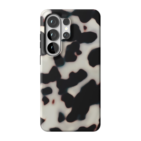 Off White Tortoise Shell Print Tough Phone Case for Galaxy S26 Ultra - The Urban Flair