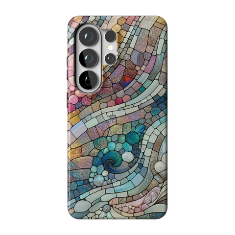 Pastel Stained Glass Tough Phone Case for Galaxy S26 Ultra - The Urban Flair