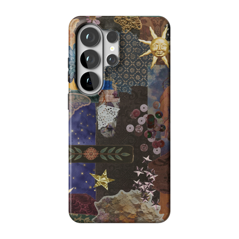 Whimsy Mixed Media Collage Tough Phone Case for Galaxy S26 Ultra - The Urban Flair
