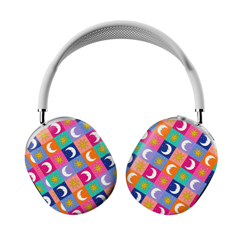 Eclectic Sun Moon AirPods Max Case