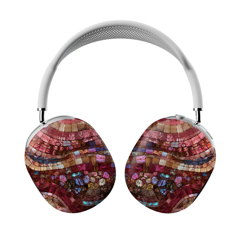 Garnet Stained Glass Print AirPods Max Case