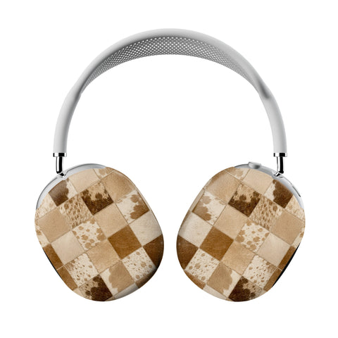 Blonde Cow Print AirPods Max Case