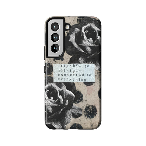 Attached To Nothing Tough Phone Case for Galaxy S22